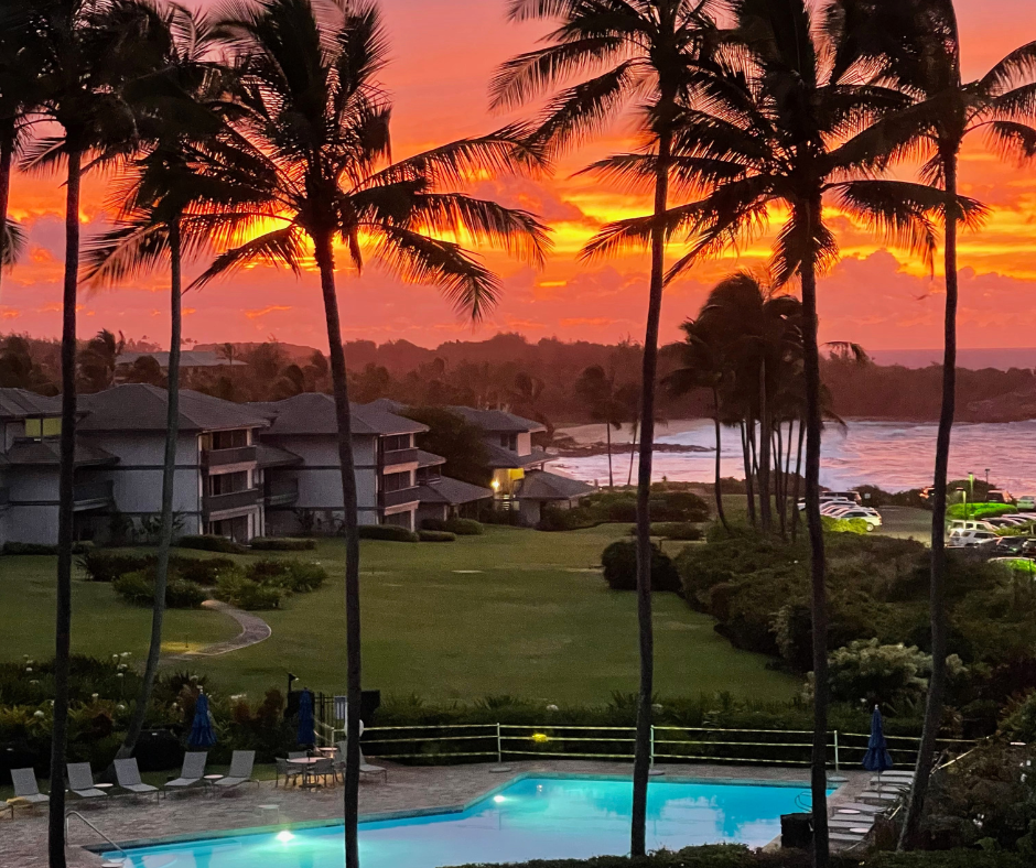 Kauai Homes for Sale: Poipu Ocean view walk to beach Condo In the (VDA) Legal vacation rental area